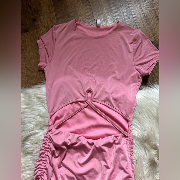 LUCY IN THE SKY Cutout Dress In Pink - Picture 4 of 7